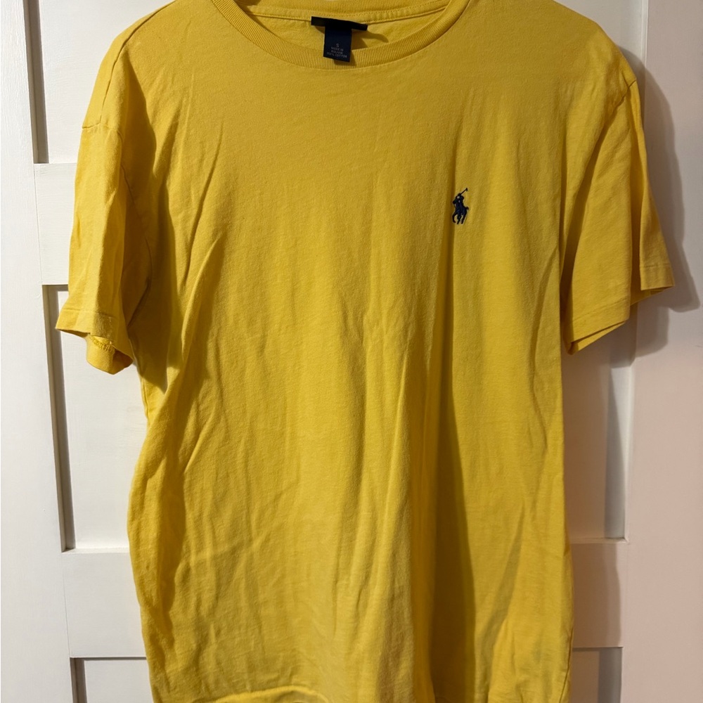 Yellow Polo by Ralph Lauren Tee Shirt